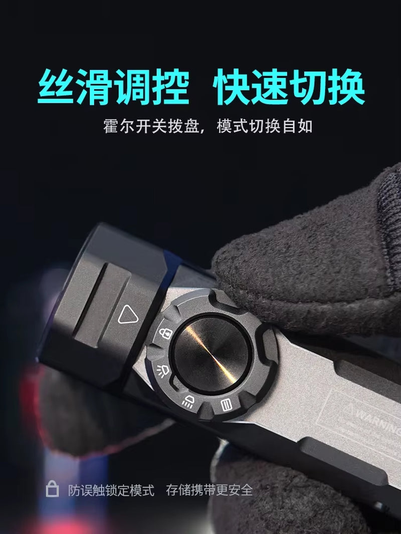 Original Outdoor Multifunctional LED Flashlight 4360LMS Long Range Strong Light Charging, Ultra Long Battery Life for Camping